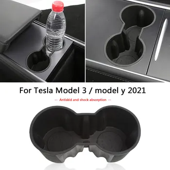 Masina Consola centrala Băuturi Titularii Introduce pentru Tesla Model 3 Model Y 2021 Automobile Auto Accesorii de Interior