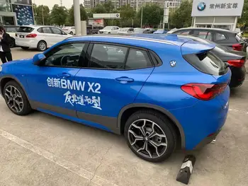 Masina de bare transversale Pentru BMW X2 F39 2018 2019 2020 2021 Șine Bare portbagaj Bare top Cross bar Cremalieră Cutii din Aliaj de Aluminiu