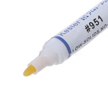 951 10ml de Lipit pe bază de Colofoniu Flux Pen Low-Solid Non-curat DIY Kester Lipire Putere de Curățare-gratuit Sudare Pen