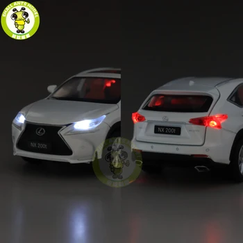 1/32 JACKIEKIM NX200T turnat sub presiune Model de MASINA SUV Jucării pentru copii pentru copii de Sunet de Iluminat Trage Înapoi cadouri