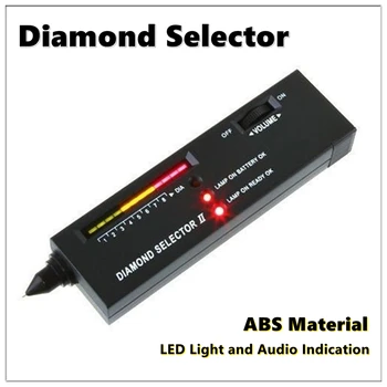 Pietre de diamant Pen Tester Portabil Piatră prețioasă Selector Instrument Indicator LED Corecte Adevarate Bijuterii Test Tool