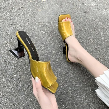 Brand de moda Bal stiletto Femeie Tocuri Incaltaminte Femei pantofi 2020 Plus Size Pentru Femei Sandale A289