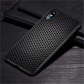 Pentru iPhone 12 11 Pro Max mini Negru Strălucitor Caz Structura de Carbon Fibre pentru iPhone Max XR X 8 7 6 Plus 5S Telefon Caz SE