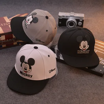 Disney Mickey Excursie de Patru Sezoane Valul Copii Plat cu boruri Umbra Băieți și Fete Părinte-copil Hip Hop de Baseball Capac