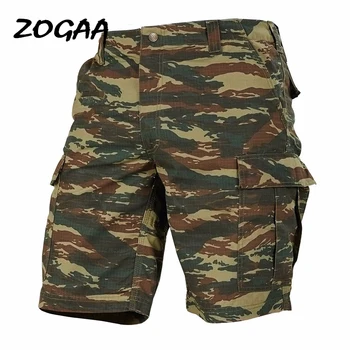 ZOGAA Bărbați de pantaloni Scurți de Camuflaj Marimi Mari pantaloni de Trening Armata Militară Solidă Direct All-meci la Modă Vânzare Fierbinte Chic Noua Bază Sportivă