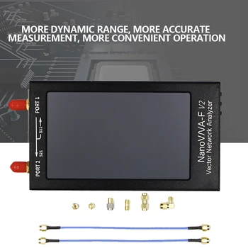 4.3 Inch IPS LCD Display NanoVNA-F V2 Analizor Vectorial de Retea S-O-O-2 Analizor de Antena de unde Scurte HF VHF UHF
