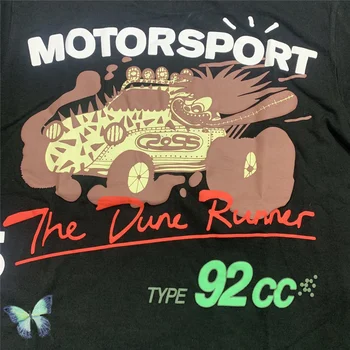 Travis Scott tricou SPORT cu MOTOR Cactus Jack T Cămașă Bărbați Femei Mai buna Calitate Tricou Jackboys Sus Tees Dune Runner