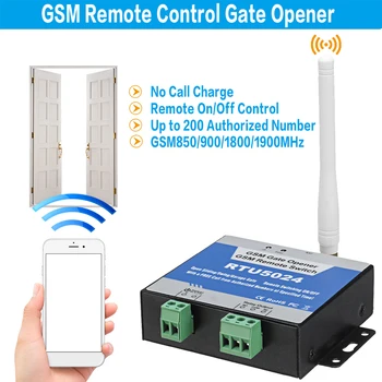 RTU5024 RTU5035 3G 2G GSM Poarta de Deschidere a Comutatorului Releului de Apel Ușa Controler de la Distanță de Control Telefon Deschizator de Usi pentru Casa Inteligentă garaj