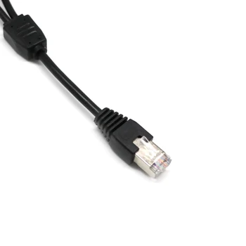 RJ45, 1 Mascul la 2 Femele Socket Port LAN de Rețea Ethernet Splitter 2 cai LAN Adaptor pentru Cablu de Mare Viteza prin Cablu RJ45 Splitter Adaptor