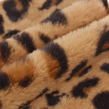 A4 29*21cm Retro Leopard Blana Artificiala Moale Tesatura Pentru Femei Sac de Îmbrăcăminte Accesorii de Par DIY Meșteșug Mozaic de Cusut Pânză