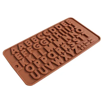 Silicon Mucegai Ciocolata Scrisoare Fondant Matrite Pentru Cookie-Uri Ciocolata Bakeware Instrumente Tort De Decorare Instrument De Accesorii De Bucătărie