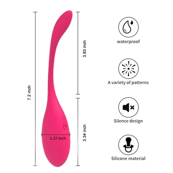 De la Distanță fără fir Vibrator Ou APP Vibratoare Jucarii Sexuale Pentru Femei punctul G Stimulator Portabil Chilotei Vibratoare Vaginale, Bile Kegel