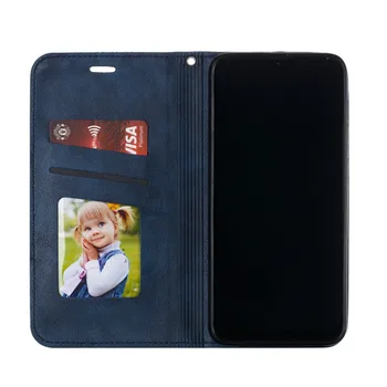 Pentru Samsung Galaxy A20 Caz din Piele Funda SM-A205F Magnetic Flip Wallet Cartelei de Telefon Acoperă Pentru Samsung A20s A20e 20 Coque
