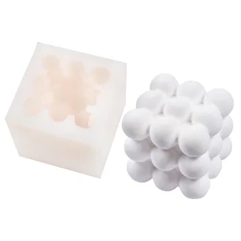 Silicon Magic Ball Lumânare Mucegai Multistrat Orb Cub Rubik Lumanare Aromatherapy stil European de BRICOLAJ a face săpun Acasă decorare