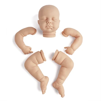 Bebe Papusa Reborn Kit de 20 De Inci Realiste Nou-născut Renăscut Baby Loulou de Vinil Nevopsite Neterminate Papusa Părți DIY Gol Papusa Kit