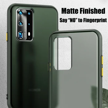 Hybrid Matte Hard Cazul În Care Telefonul Pentru Huawei Mate 20 30 P40 Pro P30 Lite P20 P Smart Plus 2019 Pentru Y5 Y6 2019 Rezistent La Șocuri Acoperi Coque