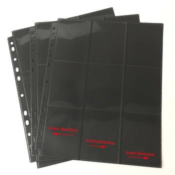 10Pages -100 pagini, Partea a Introduce Negru Card de Pagini Pentru Starndard Tabla de Joc din Partea Carduri de Încărcare Card Colecție de Pagini