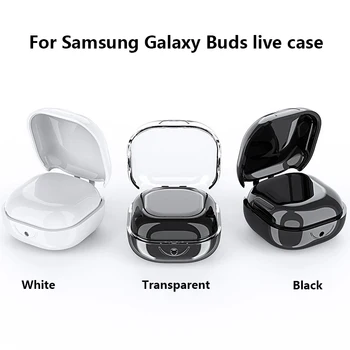 Noi Clar Silicon De Protecție Caz Pentru Samsung Galaxy Muguri Cască Bluetooth Caz Pentru Galaxy Muguri Live De Încărcare Cutie Caz Shell