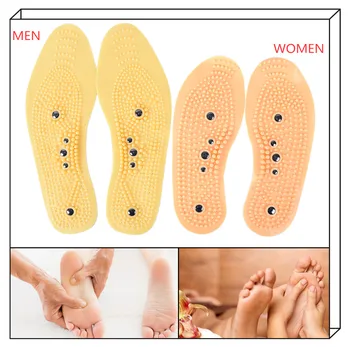 1Pair Magnet Masaj plantar Pentru Bărbați/Femei de Înaltă Calitate, Terapia Magnetică Pantofi Confort Tampoane de Masaj NOU