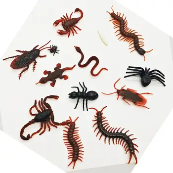 Nuevo Diversido Asustar Simulare Insecte Jucărie Fals Gândac Fals Scorpion Jucărie Surpriză Fals Centipede Zbura Gecko Nervos Jucarii