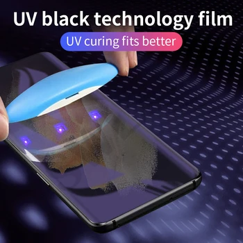 5/3/1buc UV folie de protectie pentru Samsung Galaxy s21 Ultra s20 nota 20 10 pro s10 5G s9 s8 plus sticla HD ecran protector