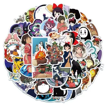 10/30/50PCS anime Japonez Hayao Miyazaki benzi desenate Spirited Away de desene animate toy valiza laptop telefon autocolant decal en-gros