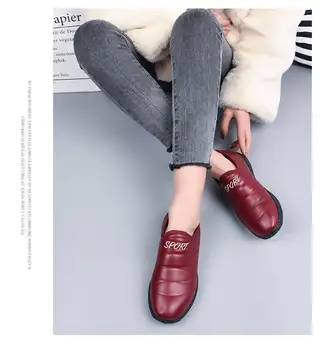 Vechi Beijing femei pantofi de bumbac, rezistent la apa pentru femei pantofi de lucru, tv cu non-alunecare de fund moale de bumbac și pantofi B993