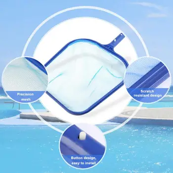 1 buc Curățare Piscină Net Instrument Profesional de Salvare Net Plasă Piscină Skimmer Frunze Catcher Sac Piscină Curat Accesorii