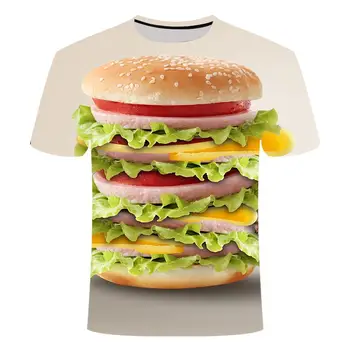 2021 Vara Barbati 3D Bea Print T-shirt de Moda pentru Bărbați tricou Nou Distractiv coca-Cola T-shirt