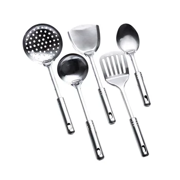 5 Pc-Uri Multifuncționale Ustensilă De Bucătărie Set Din Oțel Inoxidabil Linguri Lopata Spatula Instrumente De Gătit Ustensile De Bucătărie