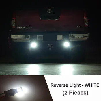 Frână de Parcare Inversă Lumina Alb Chihlimbar Masina Becuri cu LED-uri Pentru Toyota Tundra 2007-2013 Lămpii de Semnalizare Exterior Interior LED