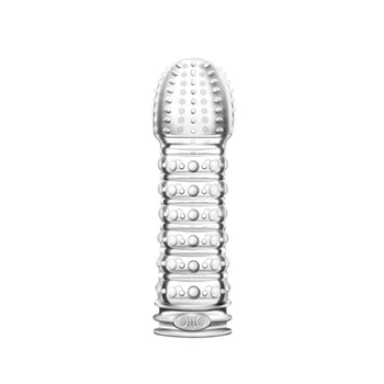 Penis Sleeve Prezervativ Pentru Bărbați G Punctul De Stimulare Intarziere Ejaculare De Particule Reutilizabile Prezervative Pentru Sex Penis Extender Penis Artificial Jucarii