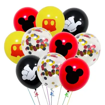 Mickey Mouse Ziua Decor Happy Birthday Banner Inspirat Toppers Tort pentru Copii, Serviciu de Pavilion Decor, Cadouri, consumabile partid decor