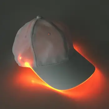 2021 Noua Moda Unisex Culoare Solidă Luminoasă cu LED-uri Șapcă de Baseball Petrecere de Crăciun pălărie