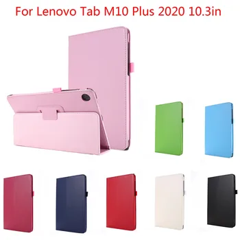 Noi Flip PU Piele Caz Acoperire Pentru Lenovo Tab M10 FHD Plus TB-X606F/X 10.3 în Tableta din Piele Cover Stand, Pentru Lenovo Tab M10 Plus