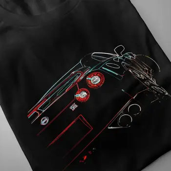 Nissan GTR Mașină de Haine 2019 New Sosire Pentru bărbați Geek Design Unic cadou de Ziua Homme Tee Shirt Pentru bărbați