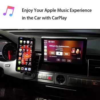 Wireless Apple CarPlay, Android Auto Oglindă Inversă Interfață de aparat de Fotografiat Pentru Audi A6 C7 RMC Sistem 2012 2013 2016 2017 2018