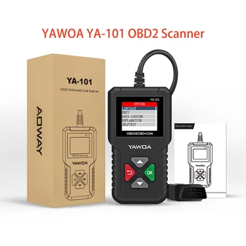 OBD2 Scanner YA101 Pentru Automobile 12V Check Engine Eroare Profesională OBDII Cititor de Cod de Instrument de Diagnosticare Auto PK CR3001 AD310