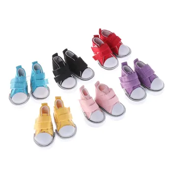 1 Pereche 5cm Pantofi de Panza Pentru 1: 6 BJD Papusa de Moda Mini Toy Pantofi Pantofi Papusa Pentru Manual Cârpă Papusa Pantofi cele mai Bune Cadouri Pentru Fete