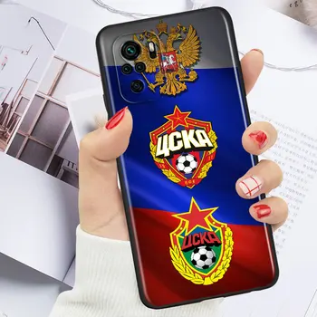 PFC CSKA Moscova, Echipa de Fotbal Pentru Xiaomi Redmi Nota 10 10 9 9 9 T 8T 8 7 6 5 Pro Max 5A 4X 4 5G Silicon Moale Caz de Telefon