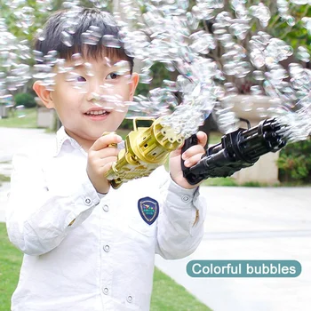 Jucărie pentru copii Jucarii de Baie Bubble Gum Mașină de Jucării pentru Copii din Plastic mitralieră de Jucărie Băiat Bule pentru Copil Bule pentru Copii, Jucarii en-Gros