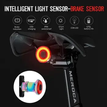 2020 LED Biciclete Bicicleta Fata-Spate, Lumina Set Far Stop Lampa USB Reîncărcabilă Vânzare Fierbinte Dropshipping