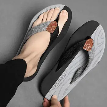 WEH Vara Plaja Barbati Flip-Flops, Papuci de Mini-dovada de Bună Calitate, Pantofi de moda Moale Confortabil Mens Pantofi pentru bărbați papuci de mari dimensiuni