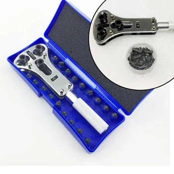 Cheie Reglabilă Deschide Instrument Ceasul Înapoi Caz Deschizator De Ceasornicar Bază Șuruburi Demontare Ceas Instrumentul De Reparare