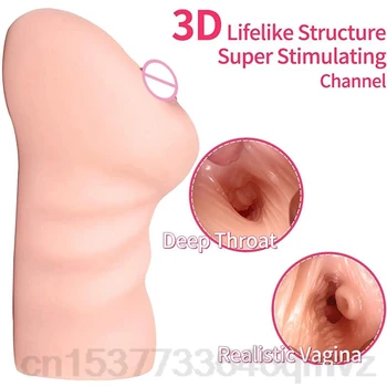 Realiste De Sex Masculin Masturbatori Bărbați Penisul Supt Cupa Adult Jucarii Sexuale Pentru Barbati Silicon Buzunar Pizde 18 Vagin Artificial Sex Produsele