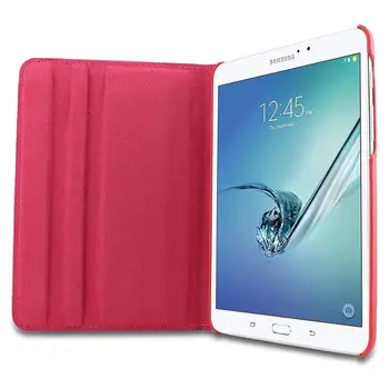 Pentru Samsung Galaxy Tab a 9.7 SM-T550 Tableta Caz Flip Stand Piele PU Capac de Protecție Pentru T550 P550 P555 T555C Auto Wake Sleep