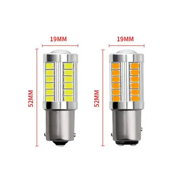 2 BUC 1156 LED-uri Consum Redus de Energie Mașină de Backup de Rezervă Lumina de Frână de Motor Bec Lumini de Zi Faruri Lumina de Semnalizare