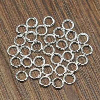 400buc 5 Culori 3~10mm Metal Bijuterii DIY Constatările Deschide Singur Bucle Sari Inele & Split Inel Pentru a Face Bijuterii