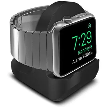 Silicon Taxa de Stand Holder Stație de Andocare pentru Apple Watch Serie 1/2/3 Încărcător Cablu Pentru iWatch