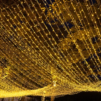 10M 100M Led String Ghirlanda Pom de Crăciun Zână Lumina Lanț rezistent la apa Grădină Acasă nunta Petrecere în aer liber de Decorare Vacanță